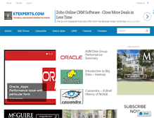 Tablet Screenshot of ktexperts.com